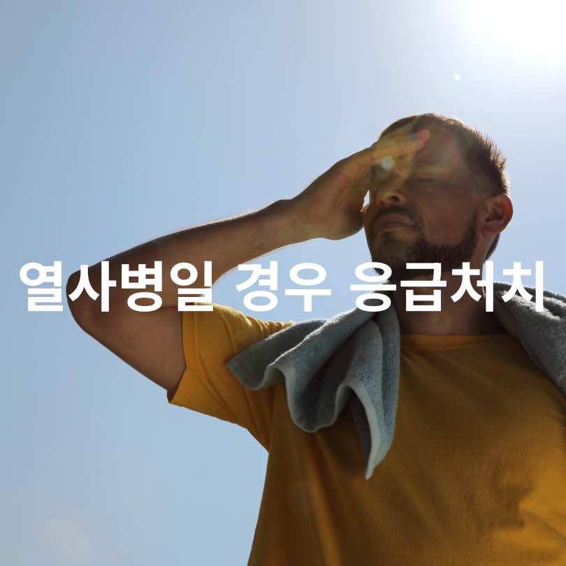 일사병과 열사병 차이점 총정리