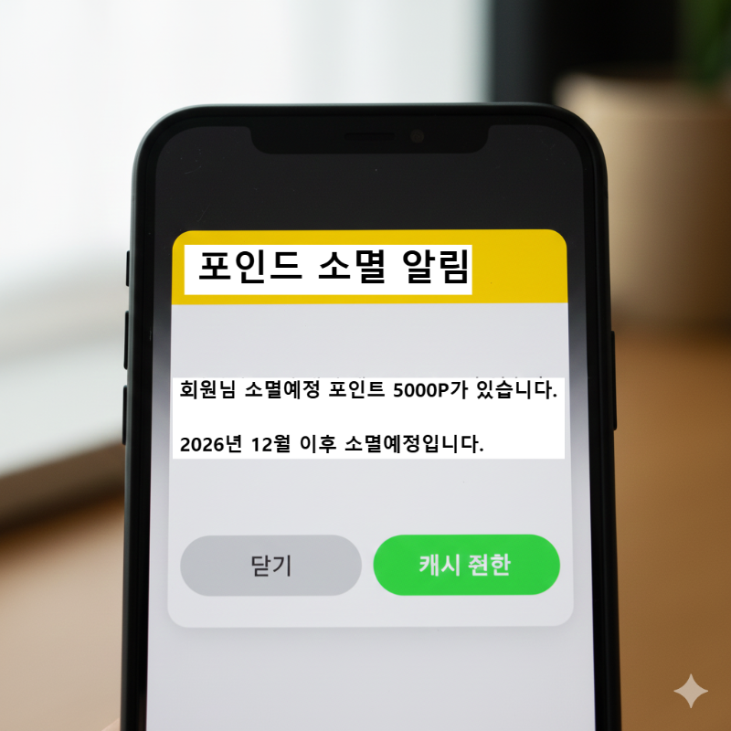소멸 안내 서비스의 대폭 강화