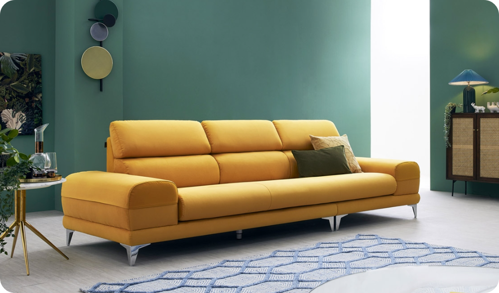 메리 4인 스위브 패브릭 쇼파