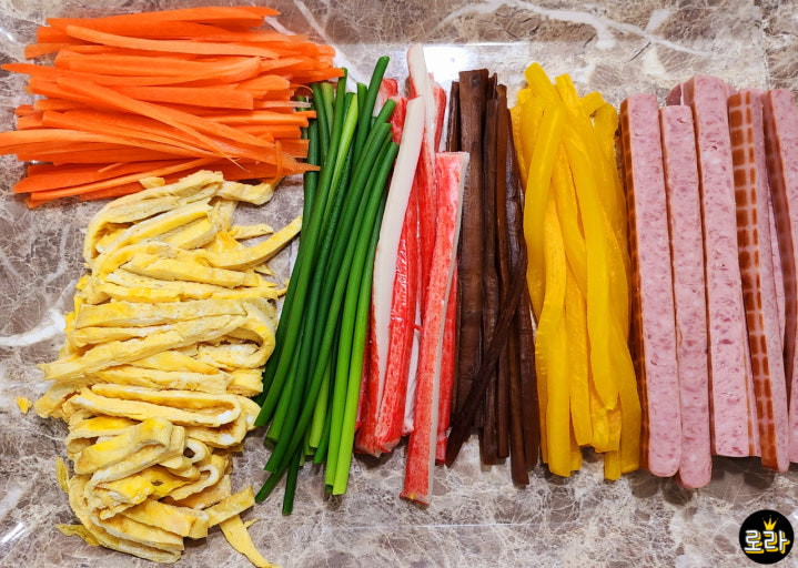 김밥재료
