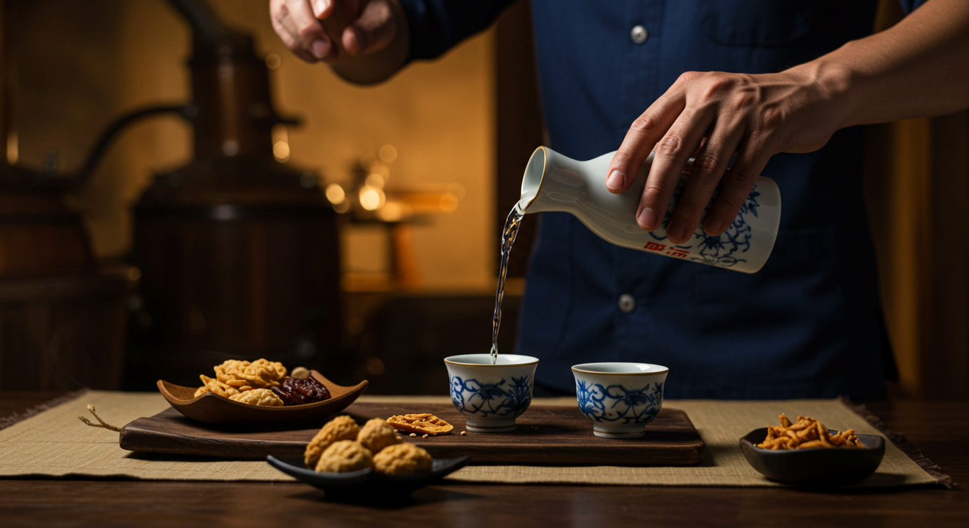 중국 전통 술과 현대 양조 산업