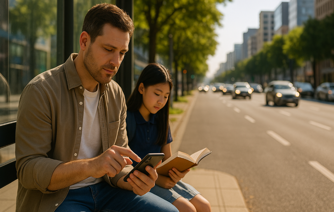 모바일 대출 신청 모습
