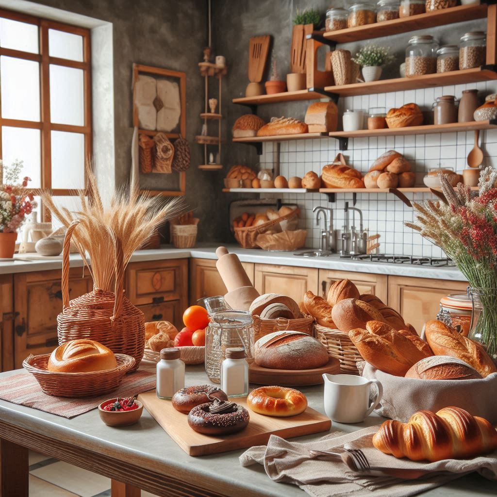 베이커리 배경