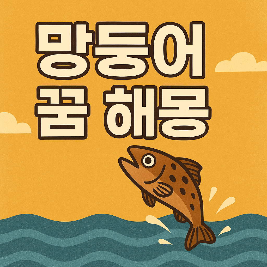 망둥어 꿈 해몽|뜻과 상황별 해석