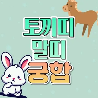 말띠 남녀 궁합 궁합표로 보는 결혼운 사랑운 종합 분석_20