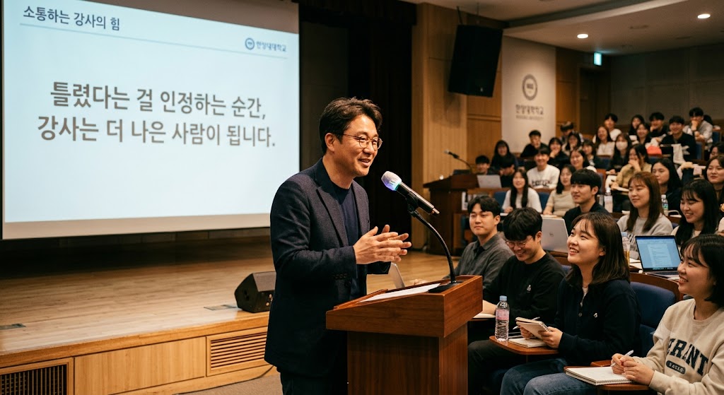 틀렸다는 걸 인정하는 순간, 강사는 더 나은 사람이 됩니다