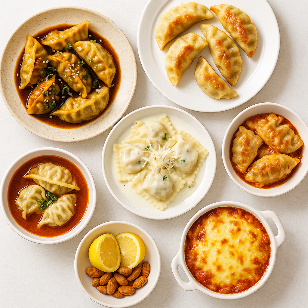 만두 활용 간편식 아이디어 - 만두의 무한 변신