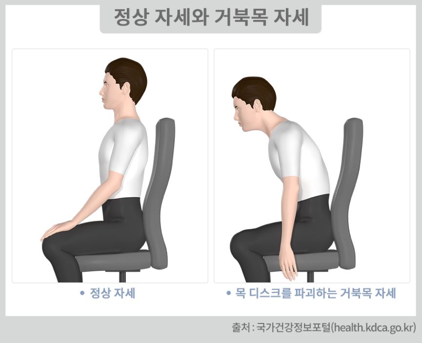 바른자세