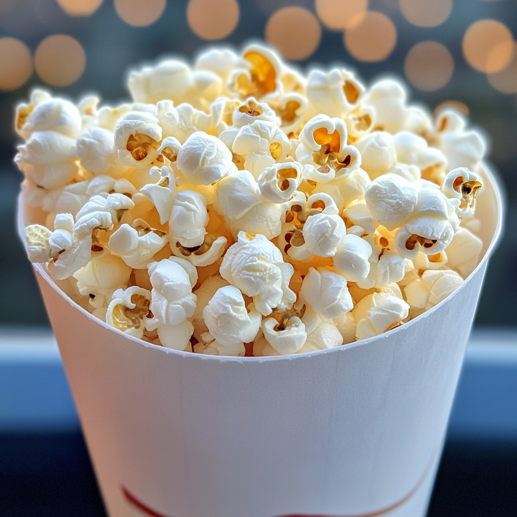 팝콘 (무염, 에어프라이어 조리)