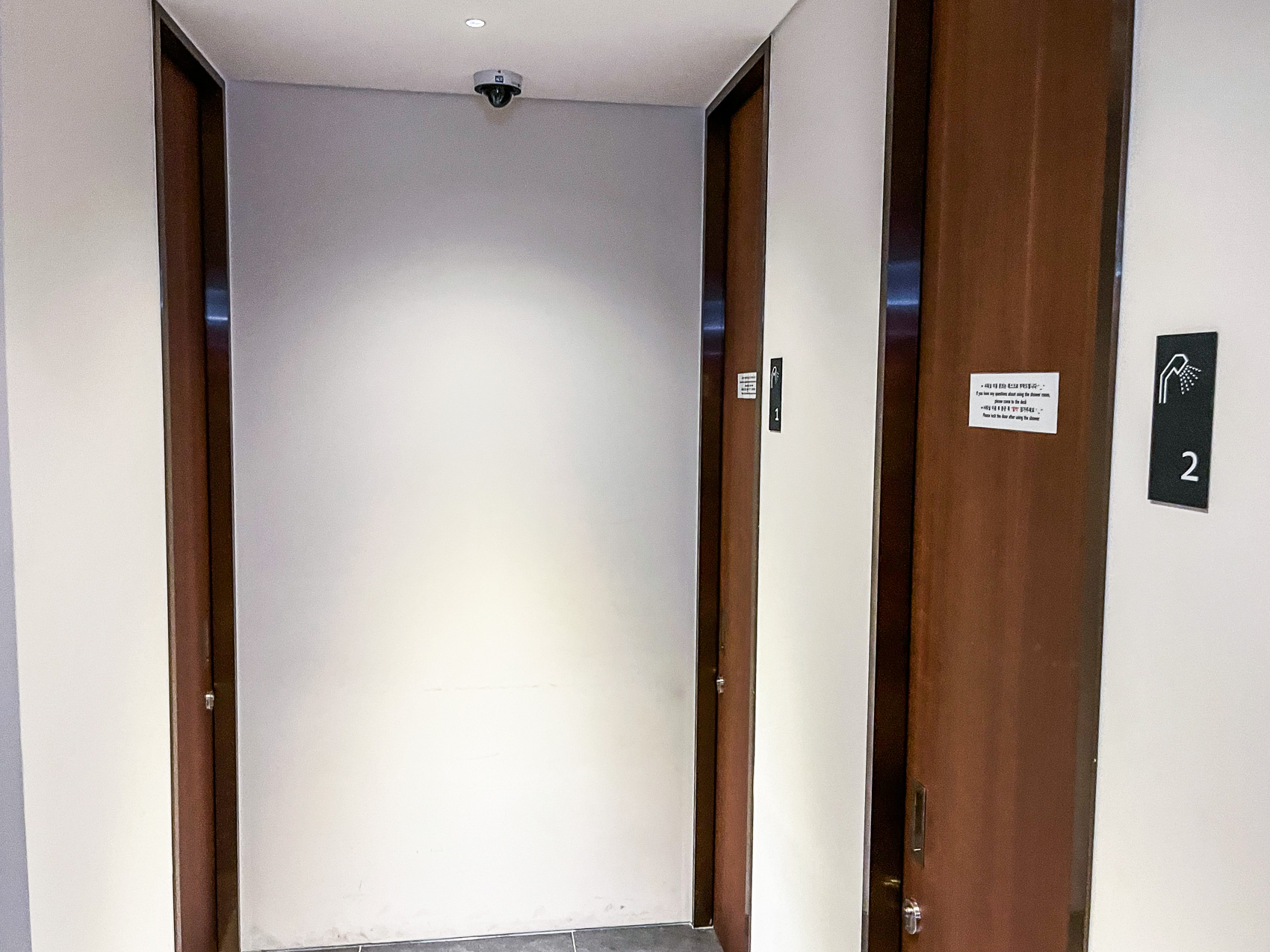 인천공항 1터미널 마티나라운지 샤워실