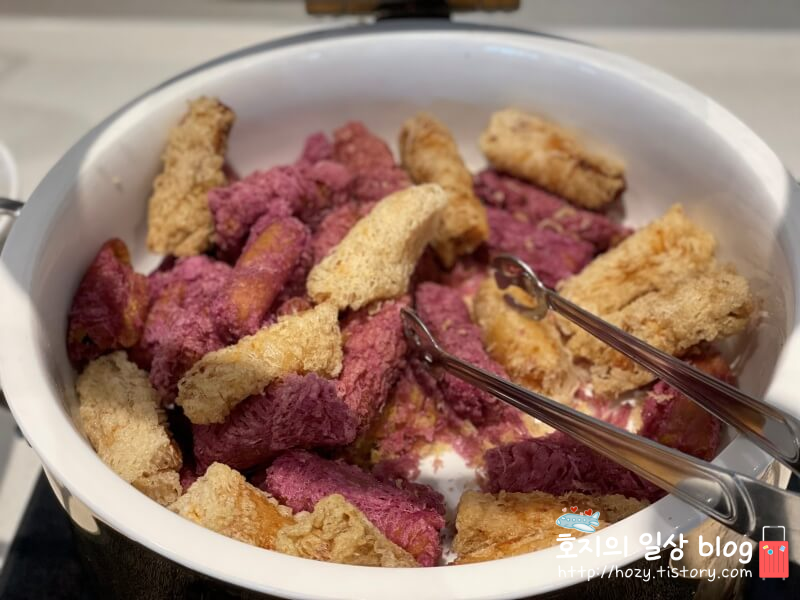 송도 쉐라톤 클럽라운지 해피아워 메뉴