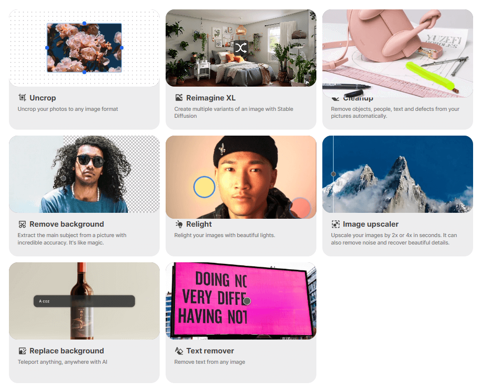 클립드랍 Clipdrop AI