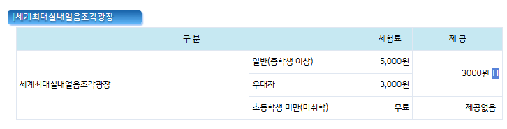 화천 산천어축제 예약방법 입장료 일정 얼음낚시 예약