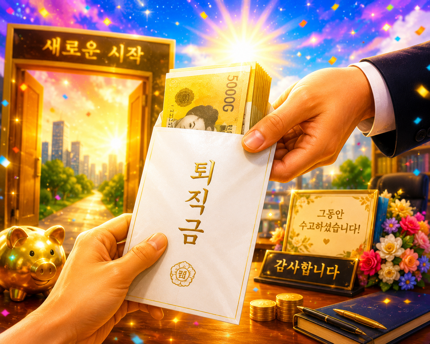 퇴직금 받는 꿈 해몽 30가지 총정리 퇴직금 정산받는 꿈 명예퇴직 꿈 길몽 흉몽 의미