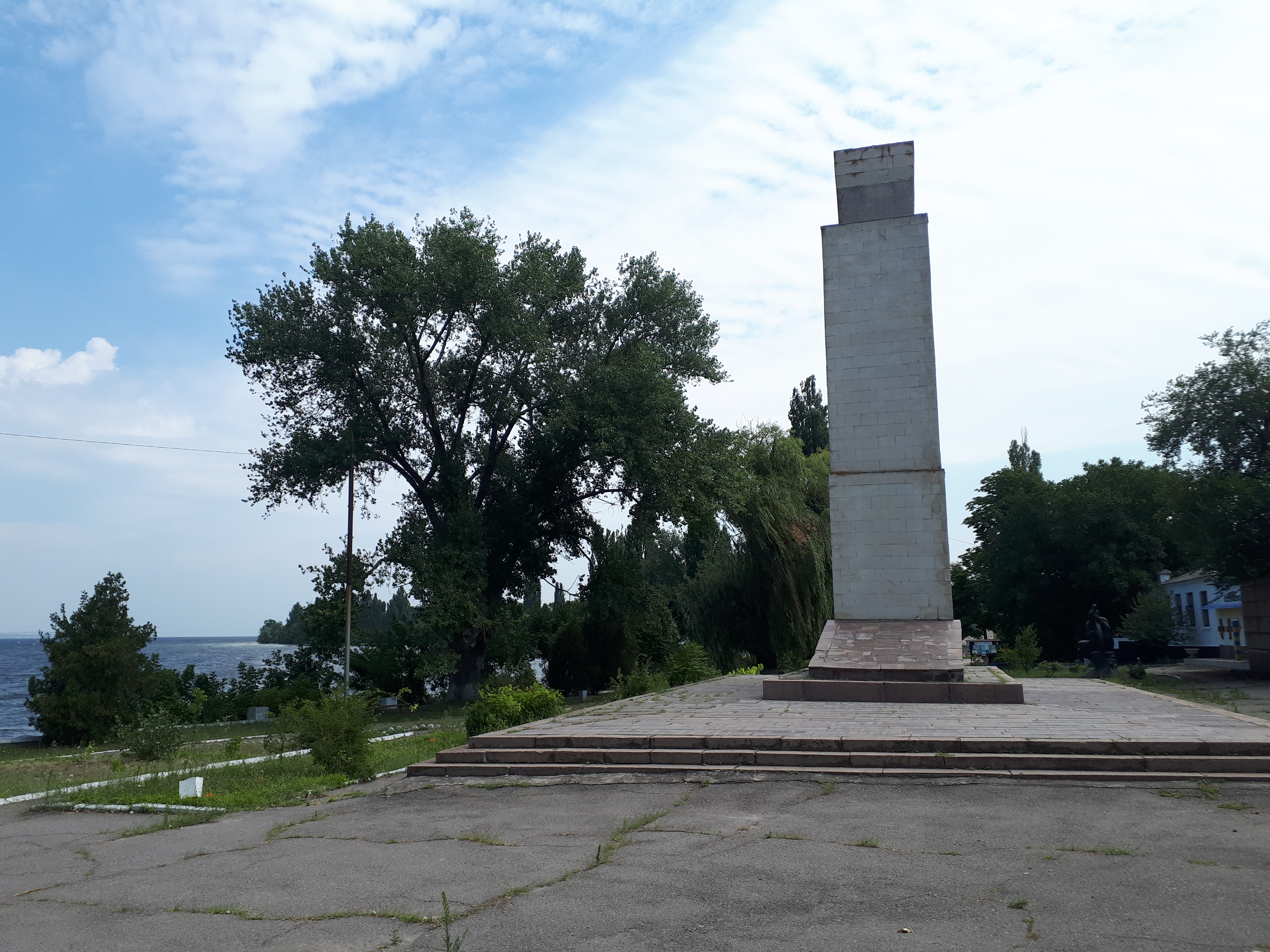 우크라이나 벨리카 레페티카 소련 시대 전쟁 기념비
