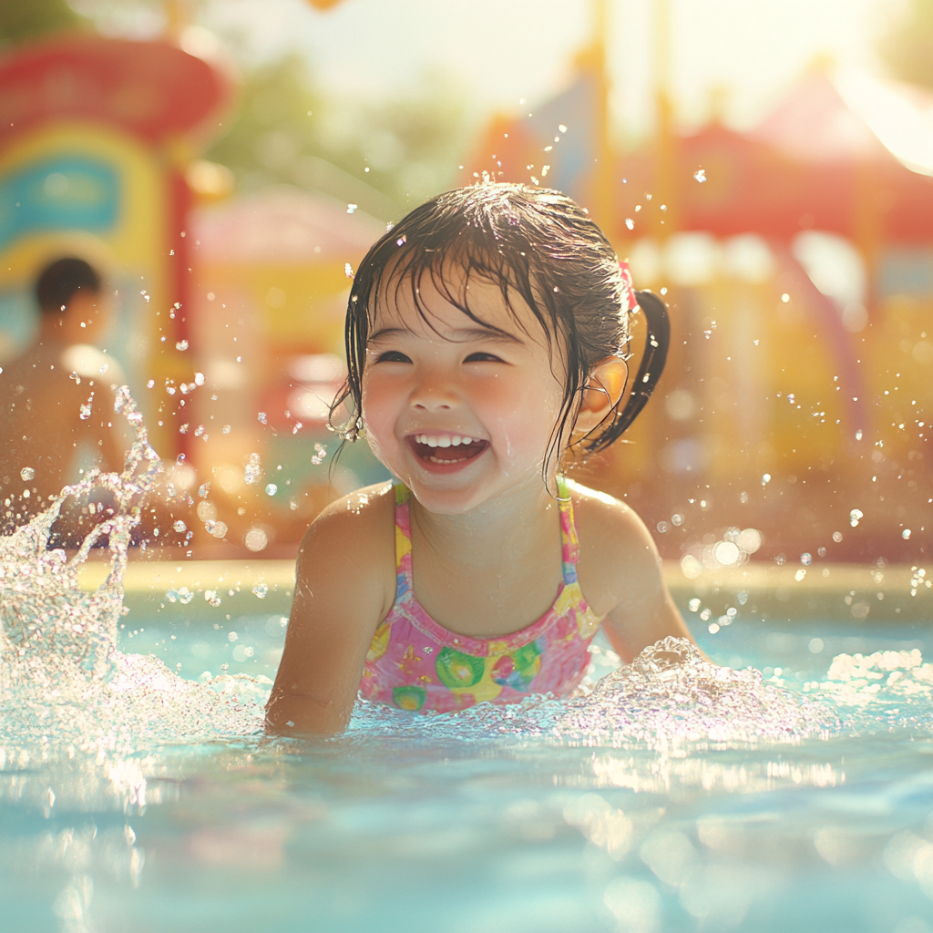 서울 3살 아이와 함께 물놀이