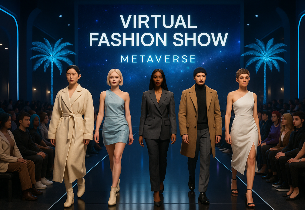 virtual fashion show runway