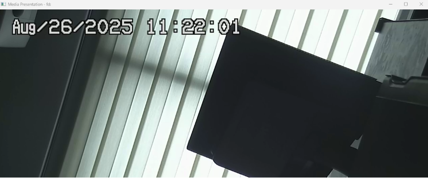 Pipe 출력 방식 영상 재생 화면