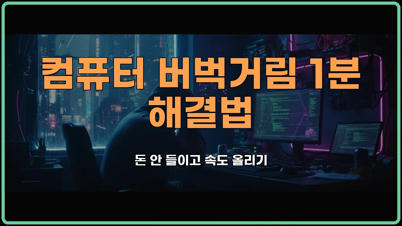 컴퓨터버벅거림