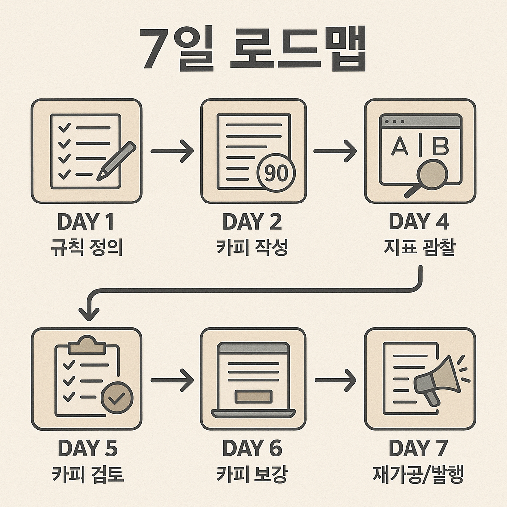 7일 로드맵 사진