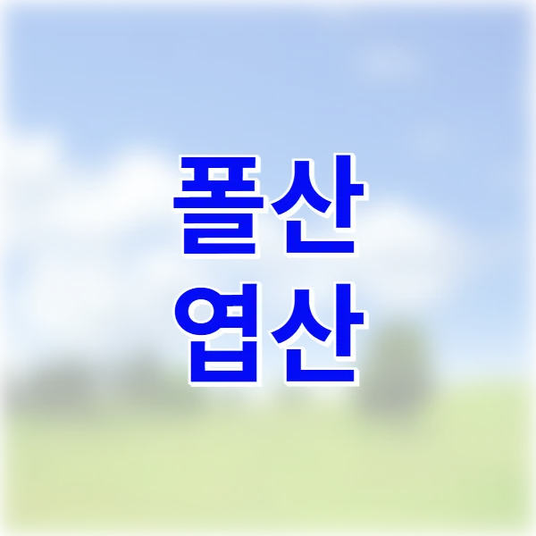 폴산 엽산