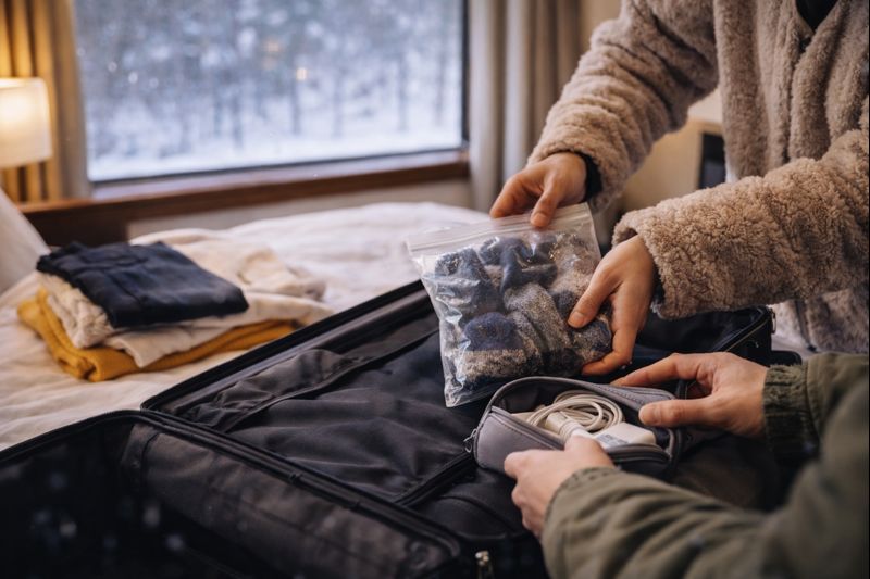 아침을 편하게 만드는 짐정리·분실방지