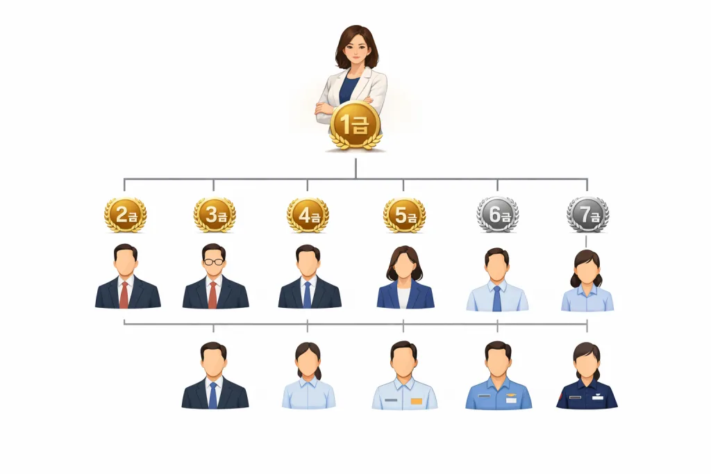 1급 2급 3급 4급 5급 6급 7급 8급 9급 공무원 조직도