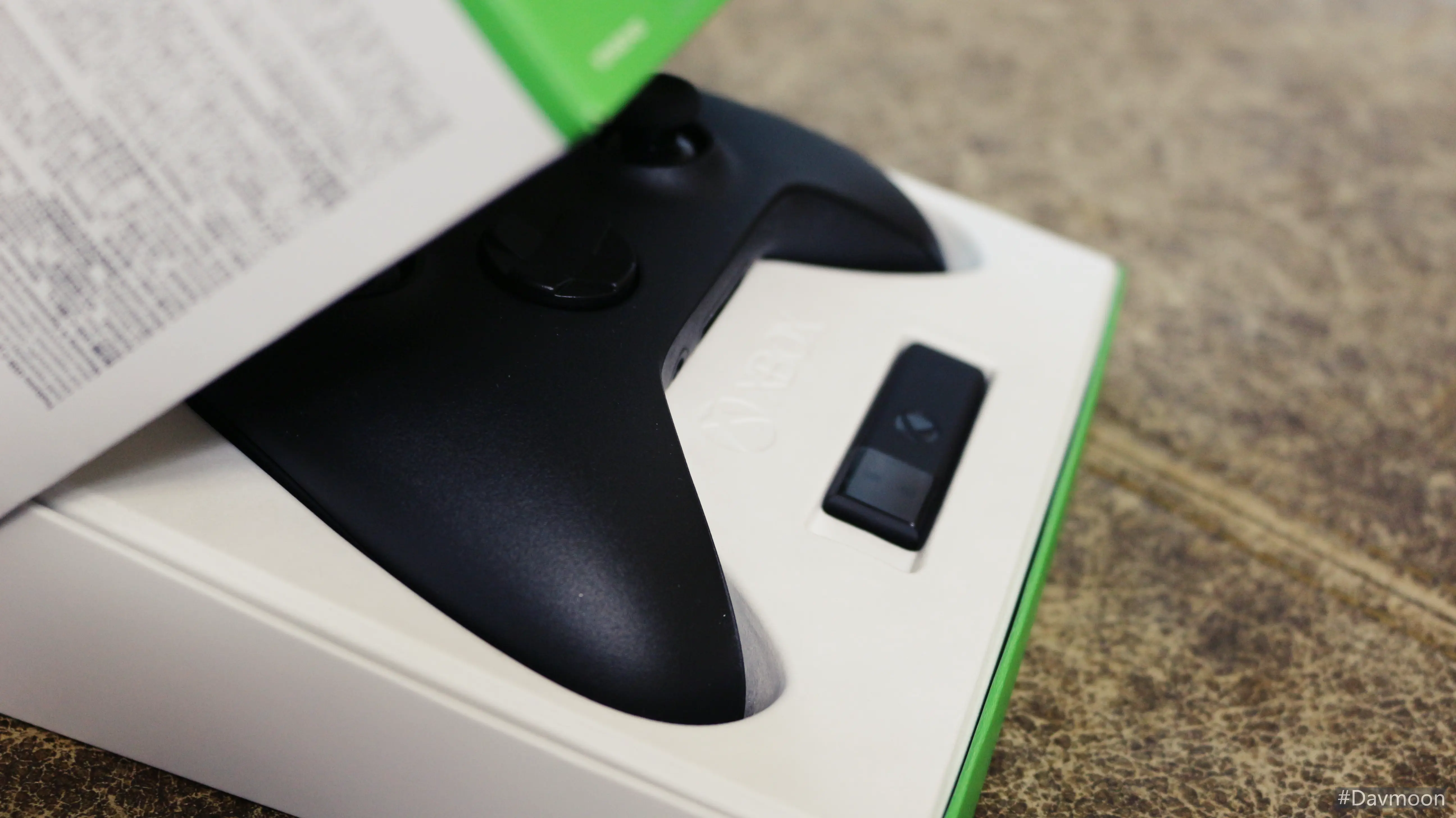 Xbox 무선 컨트롤러 + 리시버 합본 패키지 개봉