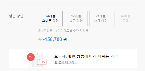 통신사에서 지원해주는 스마트폰 공시지원금