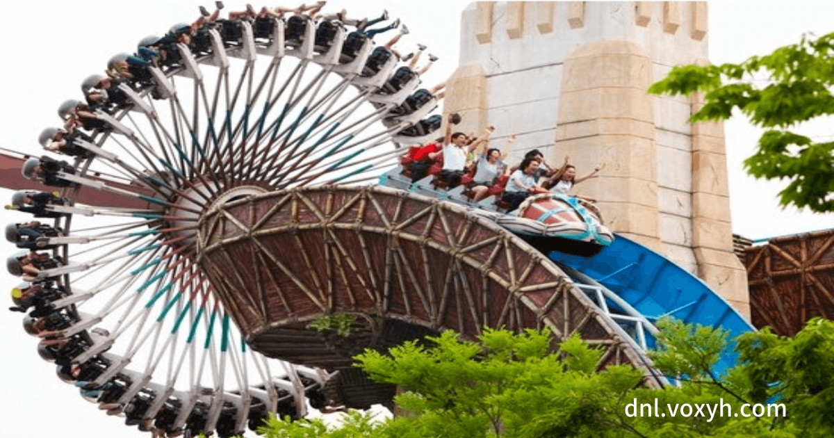 롯데월드의 야외 어트랙션