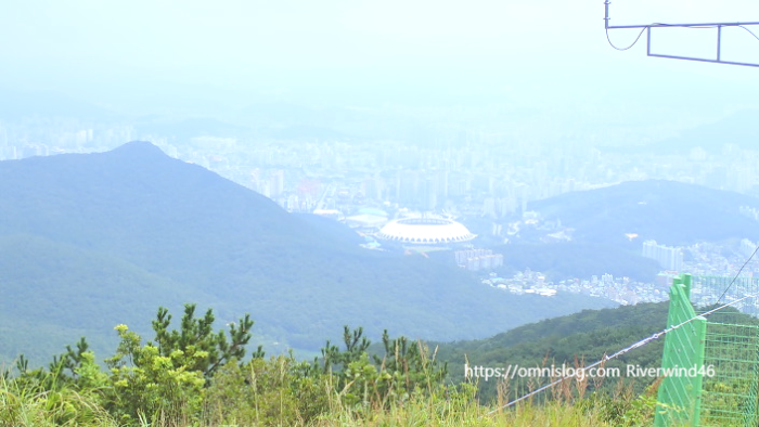 백양산 조망