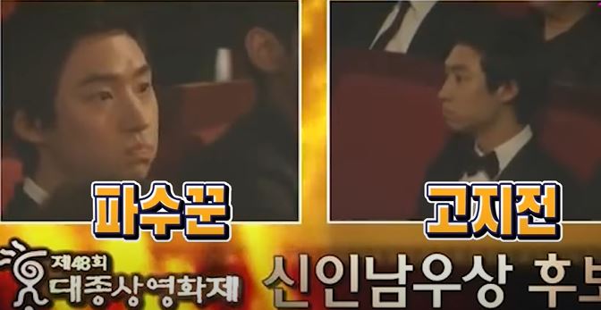 신인남우상 후보