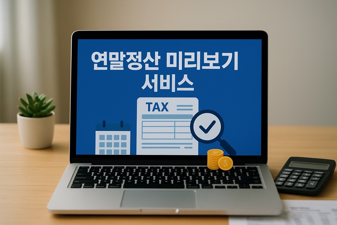 연말정산 미리보기 서비스 이용하는법