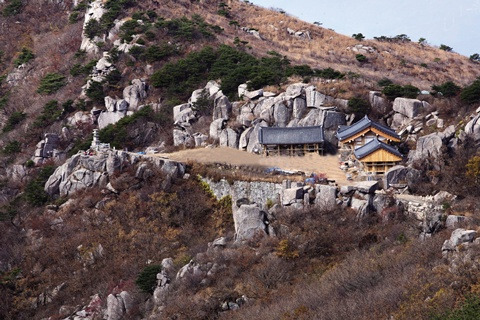 비슬산 등산코스 참꽃축제) 대견사 대견사터