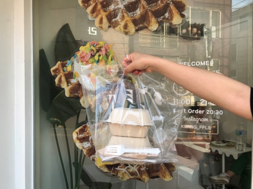 홍대쿠앙플메뉴