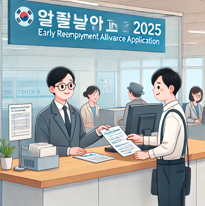 2025조기재취업수당 신청방법
