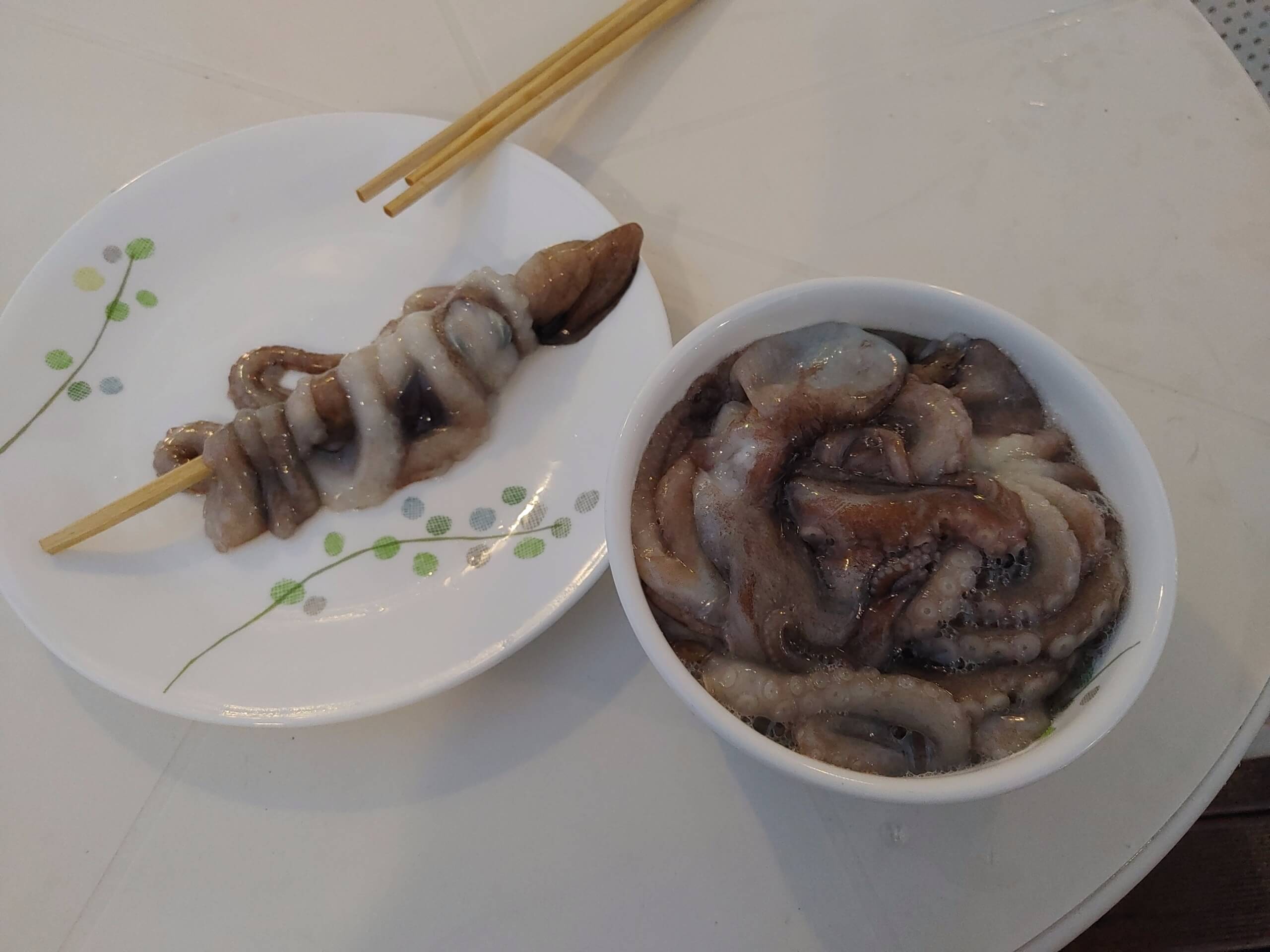 더_카이트21_펜션_카이트A_저녁_호롱낙지