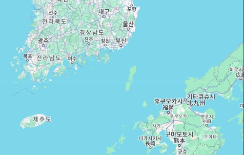 일본 여행 후쿠오카 위치 지도