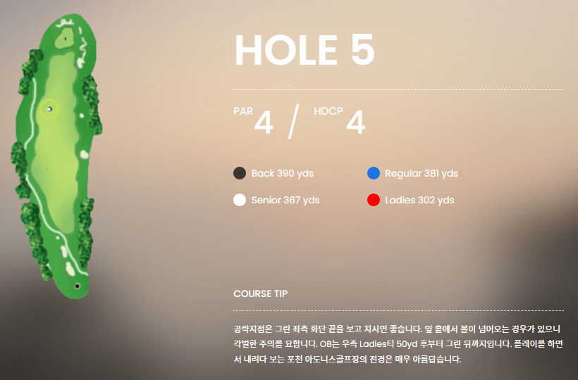 포천 아도니스 컨트리클럽 서코스 05