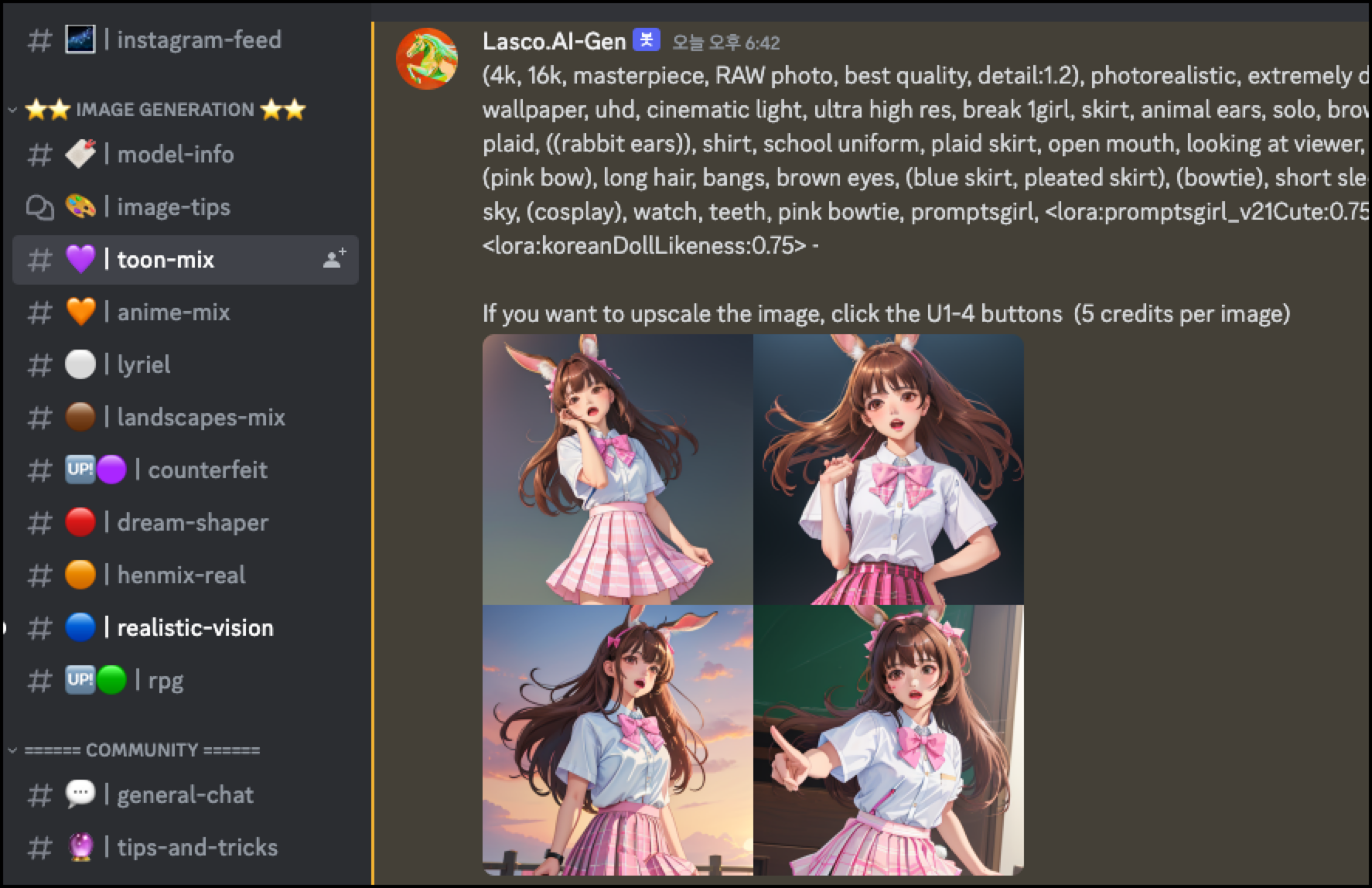 라스코 이미지 프롬프트