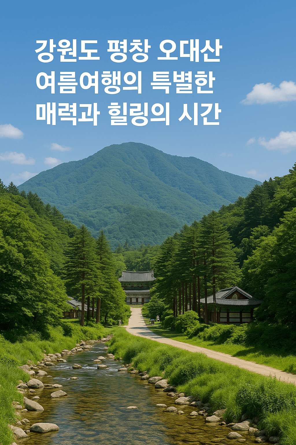 8월 강원도 평창 오대산 여름여행의 특별한 매력과 힐링의 시간