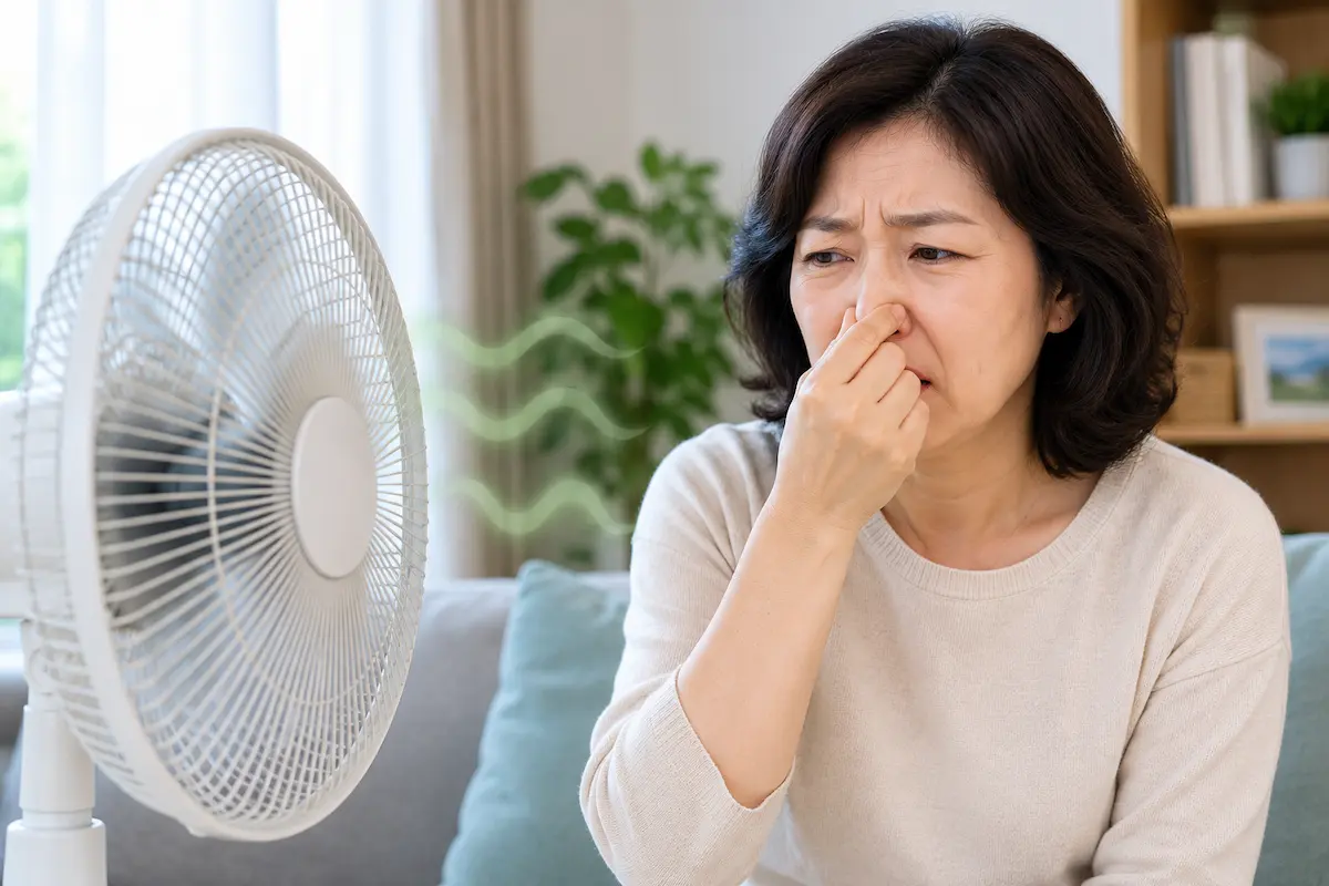 선풍기냄새