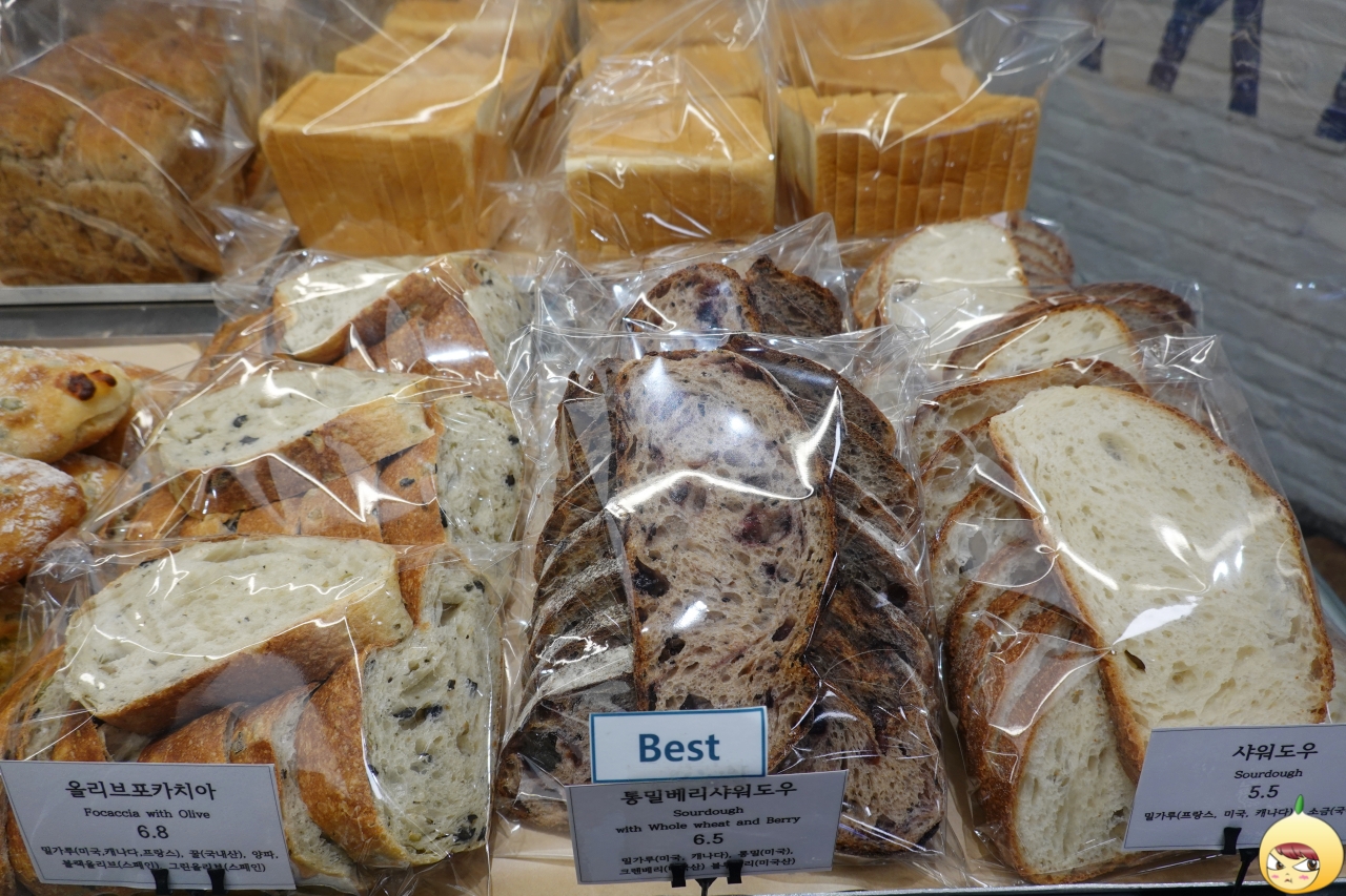 올리브포카치아 & 통밀베리샤워도우 & 샤워도우