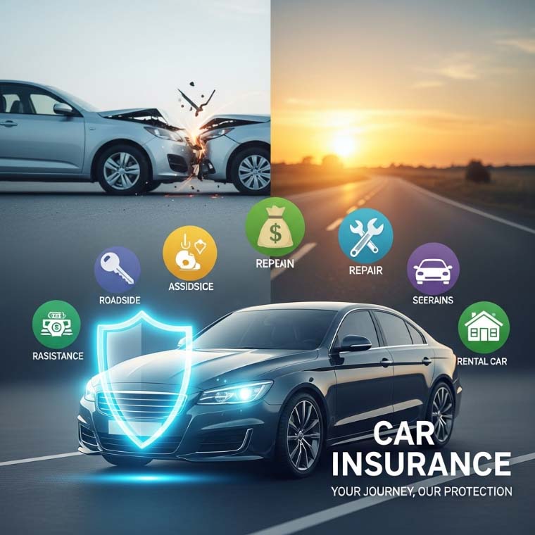 자차보험과 대물/대인보험의 차이