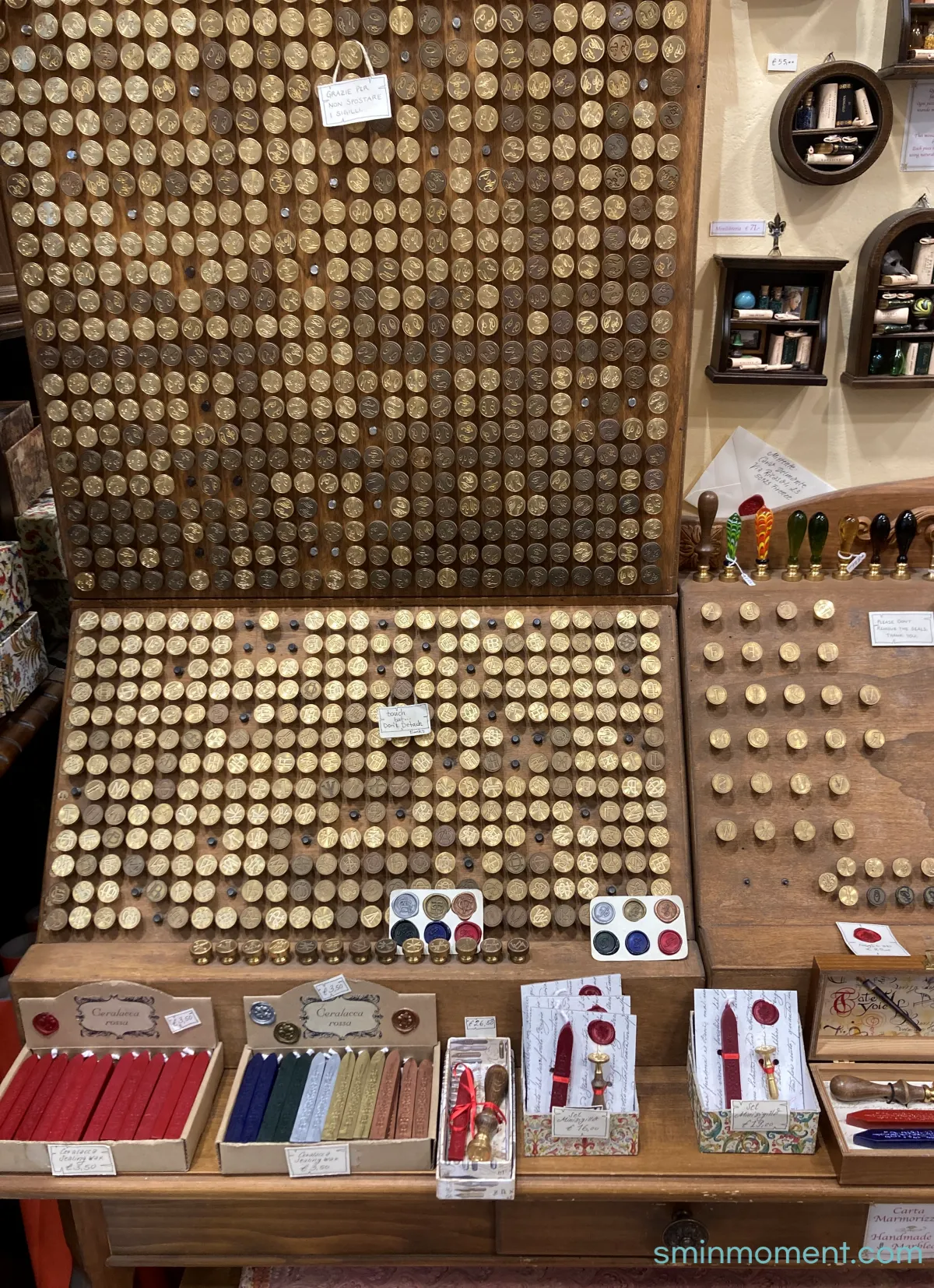이탈리아-피렌체-기념품-선물-편집숍-쇼핑-갈만한곳-실-실링왁스