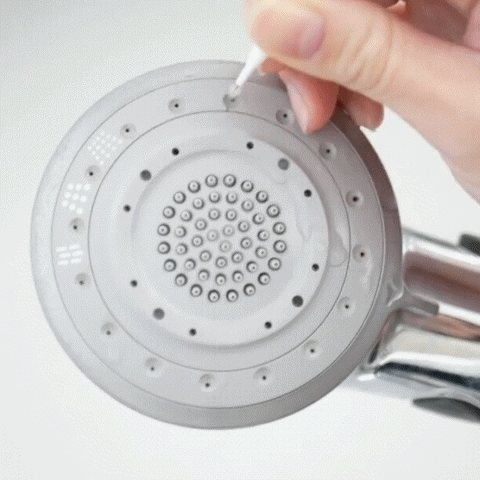 샤워기 청소 비법, 샤워기 구멍 청소, 샤워기 헤드 청소