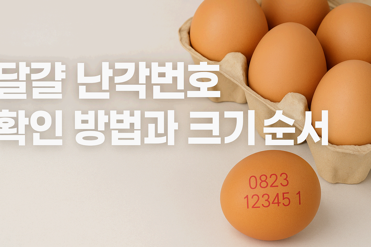 난각번호 보는법