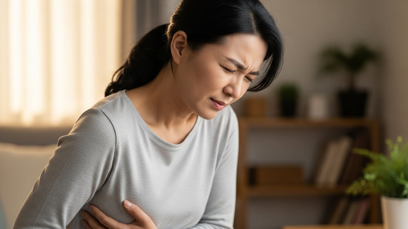 왼쪽 옆구리 통증 사진 1