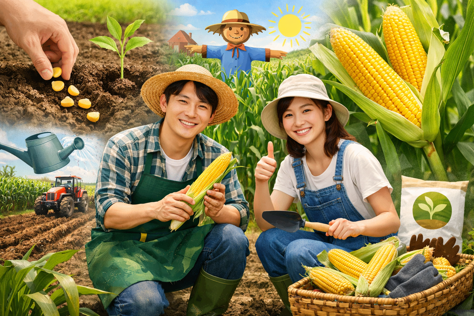 옥수수 키우기
