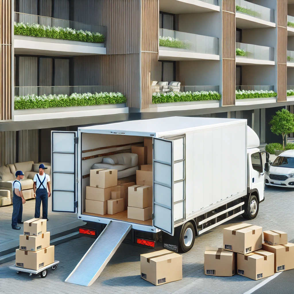 이사하는 모습 사진